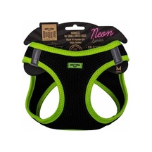 Doggie Havalı Dokuma Neon Küçük Irk Köpek Göğüs Tasması M Sarı 38-44 CM Sarı