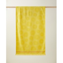 Sweet Lemon Pamuk Plaj Havlusu 70x140 Cm Sarı