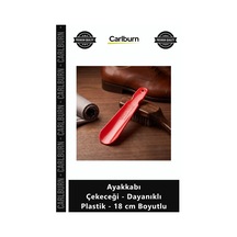 Carlburn Özel Üretim Ergonomik Kerata Portatif Kaliteli Ayakkabı Çekeceği Dayanıklı Plastik 18 Cm Boyutlu