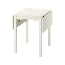 Ikea Beyaz Şık Yemek Masası - Katlanır Mutfak Masası