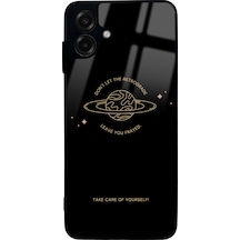 Samsung Uyumlu A07 Retrograde Tasarımlı Glossy Telefon Kılıfı Çok Renkli