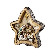 Avalon Gallery Nativity Woodcut Figür, Yıldız