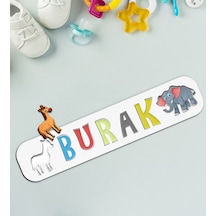 Bk Toys Çocuklara Özel Isimli Ahşap Eğitici Yapboz Puzzle-3