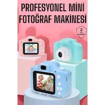 Çocuklara Özel Dijital Fotoğraf Makinesi Mini 1080p Hd Kaliteli - Hs08375202-9336 Renkli