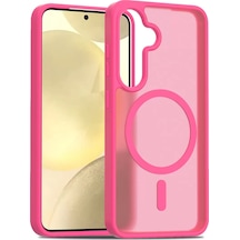 Joko Samsung Galaxy S25 Jota Magsafe Kapak - Rose Pembe