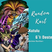 Random Kart 6'lı Anime Deste Kutulu