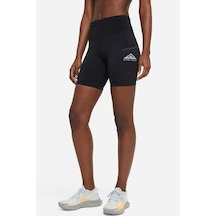 Nike Dri-fit Epic Luxe Trail 7 Cepli Kadın Koşu Şortu Siyah