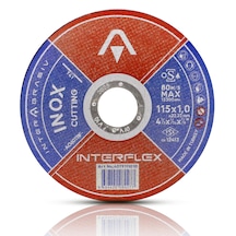 İnterflex İnox Metal Kesici Taş Disk 115x1.0x22.23 Mm N11.465
