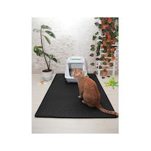 75x110 Cm Si Yah Kedi Tuvaleti Önü Paspasi Kedi Kumu Paspasi