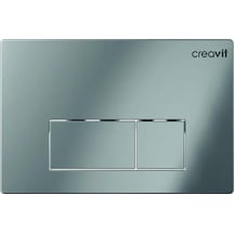 Creavit Arc Parlak Krom Kaplama Kumanda Paneli Parlak Krom
