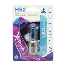 Photon 12 Volt 35/35 Watt Hs2 Model Xen Vision Beyaz Motosiklet Ampulü - 2 Adet