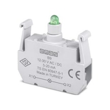 Emas Bk Sinyal Kırmızı Ledli 100-230v Ac