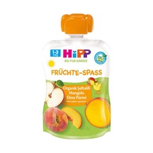 Hipp Organik Şeftalili Mangolu Elma Püresi 100 Gr-7841