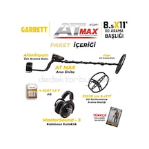 At Max International Dedektör 8,5x11'' Dd Başlıkla