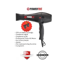 Powertec TR-701 Profesyonel Fön Makinesi