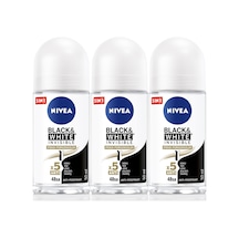 Kadın Roll On Deodorant & Invisible İpeksi Pürüzsüzlük,48saat Koruma 50mlx3