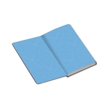 Le Mermer Defter Çizgili 17x24cm Açık Gri