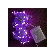 Herşeytrend 10m 100 Led Damla Uçlu Pembe Işık Şeffaf Kablo Çok Renkli