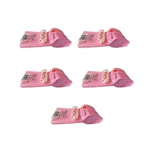 Plastik Lüx Pembe Renk Kaşık - Parti Davet Piknik Çorba Yemek Kaşığı - 18 Cm. - 25'li 5 Paket