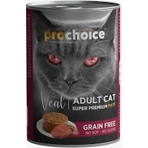 Prochoice Dana Etli Tahılsız Ezme Yetişkin Kedi Konservesi 400 Gr