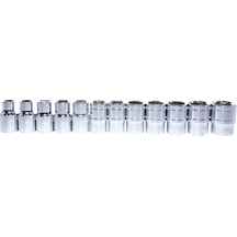 Nttools 12 Parça 1/2" Altı Köşe Cr-v Lokma Seti