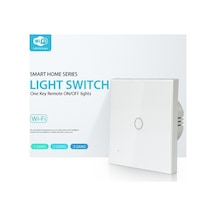 Pazly Neo Nas-sc01w Kablosuz Wifi Akıllı Işık Kontrol Anahtarı 1gang Çalışma Modu: Dokunmaya Duyarlı