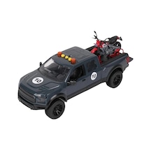 Sesli Ve Işıklı Pikap Ve Motosiklet
