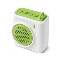 Blic Bls-92 6w Bluetooth 5.4 Kablosuz Hoparlör 1200mah Usb Tf Kart Type-c Askılı Taşınabilir Mini Speaker Beyaz-14828