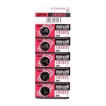 Maxell Cr2025 3v Lityum Düğme Pil 5'li Paket.gzpde