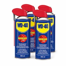 Wd-40 Çok Amaçlı Genel Koruyucu Yağlayıcı Pas Sökücü Sprey 350 Ml Kobra Başlık 4 Adet