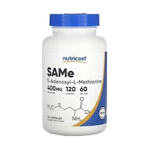 Nutricost, Same, 400 Mg, 120 Capsules 200 Mg Per Capsule Tr...