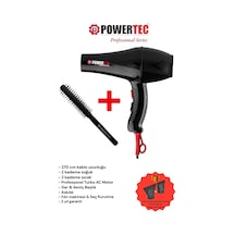 Powertec TR-901 Profesyonel Fön Makinesi + Berber Fön Fırçası
