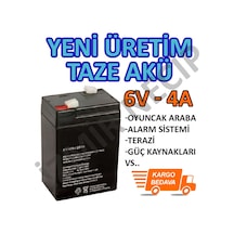 Pilsan 6 Volt Araçlar Ile Uyumlu Kuru Taze Akü