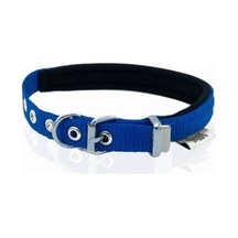 Konfor Dokuma Köpek Boyun Tasması Royalblue 1,5x20 25 Cm