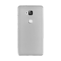 Huawei Gr5 Kilif Soft Silikon Seffaf-Siyah Arka Kapak 106529251