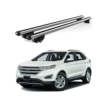 Kanca Ford Edge 2011-2018 Uyumlu Gri Kilitli Ara Atkı 120cm Port Bagaj Tavan Barı