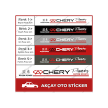 Chery Sticker Chery Oto Sticker Araç Sticker