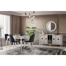 Bahar Mdf Yemek Odası Takımı Aytaşı