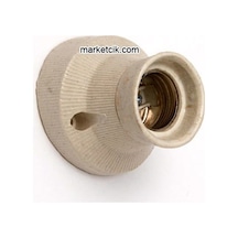 Marketcik E27 Porselen Duvar Duylar
