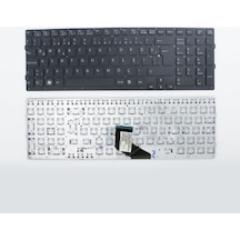 Sony Uyumlu Vaio VPCF21 Serisi Klavye - Türkçe Siyah