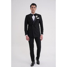 Black 082 Takım Slim Siyah Siyah