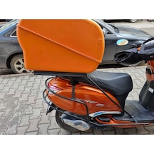 Tvs Jüpiter 125 Kızaklı Kurye Paket Çanta Demiri Özel Üretim