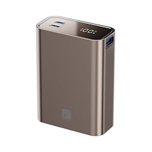 Newface Pw501 20.000 Mah Dijital Göstergeli 2 Adet 45w Type-c Ve 22.5w Usb Çıkışlı Şarj Pd Hızlı Şarj Powerbank - Titanyum Diğer