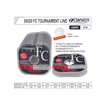 Owner 56029 Tournament Fc Fluorocarbon Misina 50m 0,20