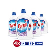 Tursil Sıvı Çamaşır Deterjanı Leylak Bahçesi 4 x 2145 ML 132 Yıkama