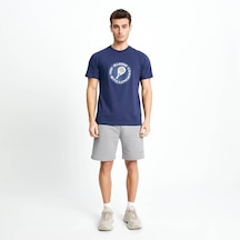 Em185 Ellesse Erkek T-shirt Navy 24y626000022 626003 Lacivert