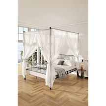 Argimo Stella Sultan Ferforje Siyah Metal Karyola 180x200 (Cibinliksiz)