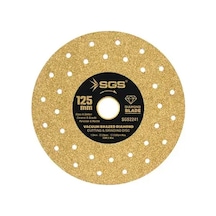 Sgs2241 - 125mm Profesyonel Dekton Porselen Hassas Elmas Kesici Gold