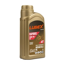 Lubex Rapidus Fs 10W-40 1 L 4 Zamanlı Motosiklet Yağı