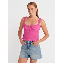 Dilvin 50867 Askılı Bluz-ş.pembe Ş.pembe